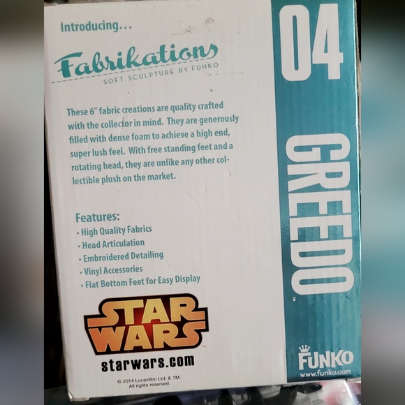 Star Wars Soft Sculpture by Funko Greedo - Picture 4 of 5